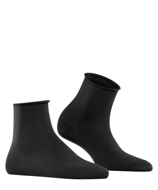 Falke Cotton Touch Short Socks in Black