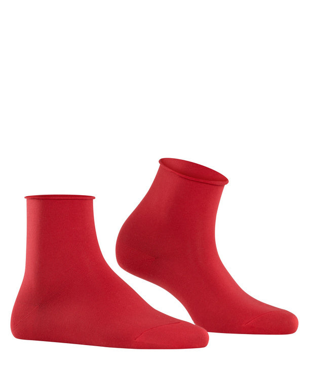 Falke Cotton Touch Short Socks in Scarlet