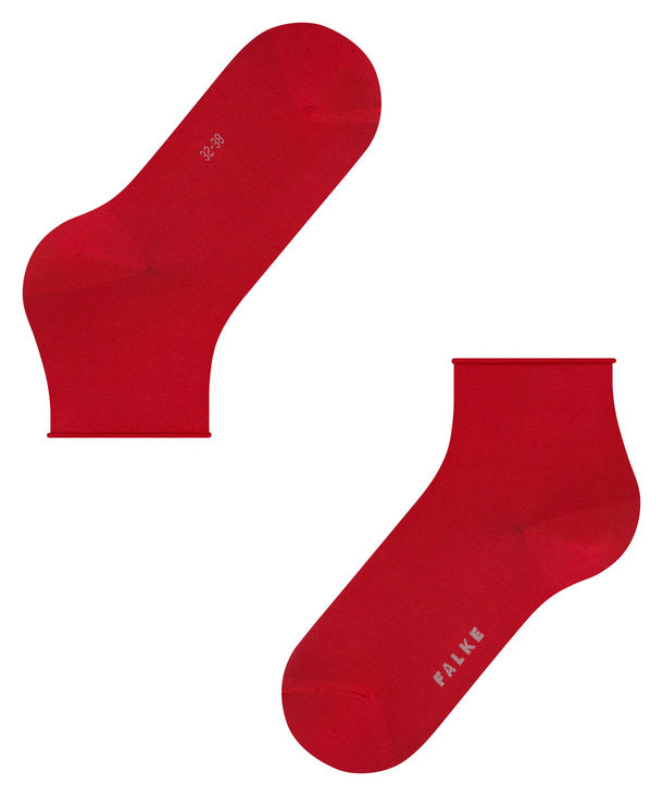 Falke Cotton Touch Short Socks in Scarlet