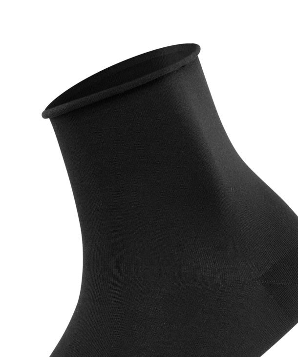 Falke Cotton Touch Short Socks in Black