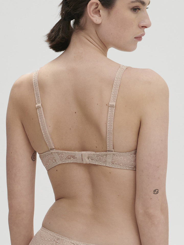 Simone Pérèle Karma Soft Cup Triangle Bra in Pink Skin