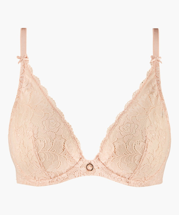 Aubade Rosessence Triangle Bra in Summer Nude