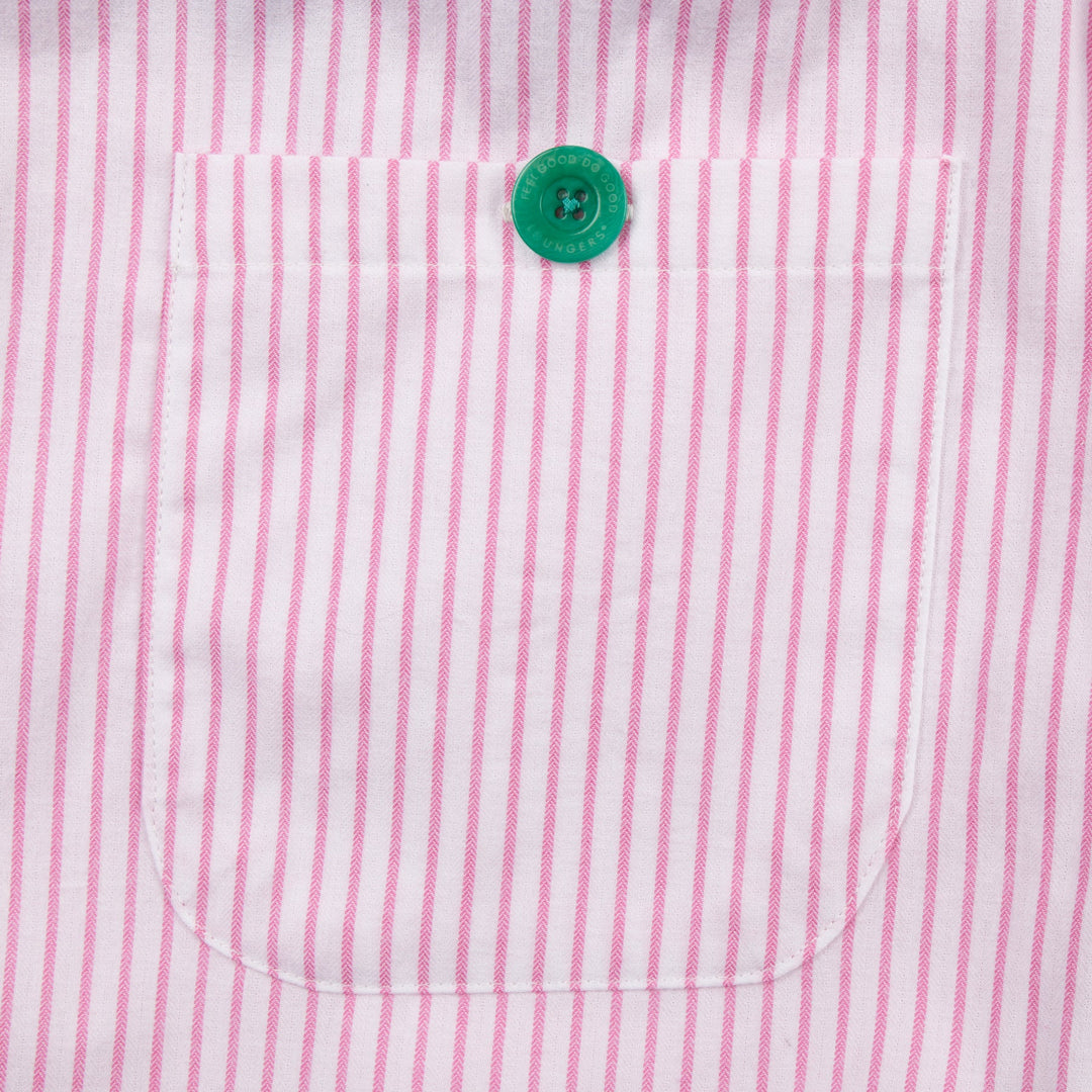 Loungers Clothing Saola Loungers in Pink Stripe