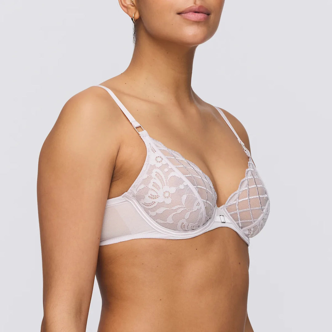 Marie Jo Aven Plunge Bra in Marble