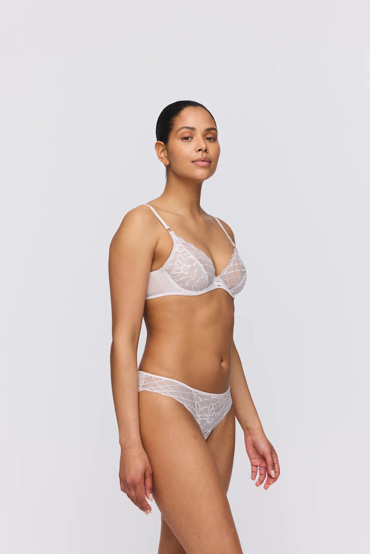 Marie Jo Aven Plunge Bra in Marble