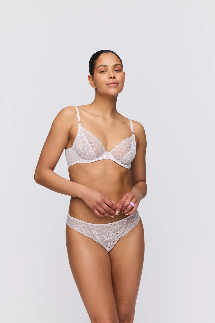 Marie Jo Aven Plunge Bra in Marble