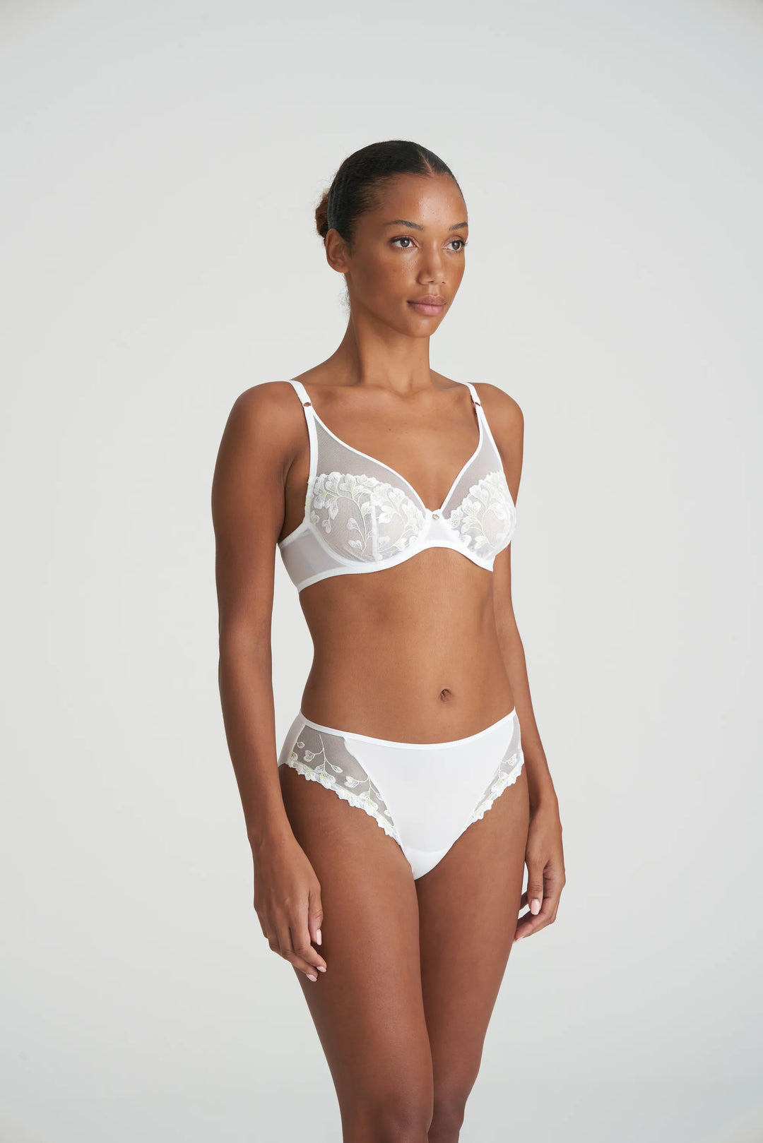 Marie Jo Leda Rio Brief in White