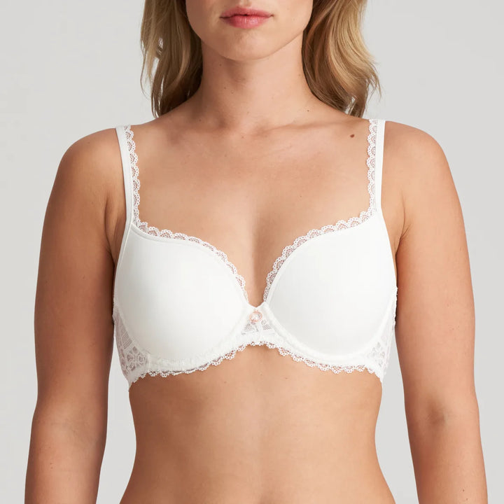 Marie Jo Jadei Padded Heart Shape Bra in Natural