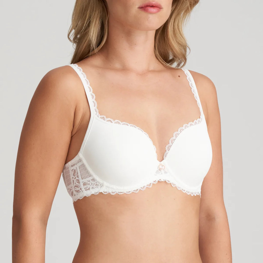 Marie Jo Jadei Padded Heart Shape Bra in Natural