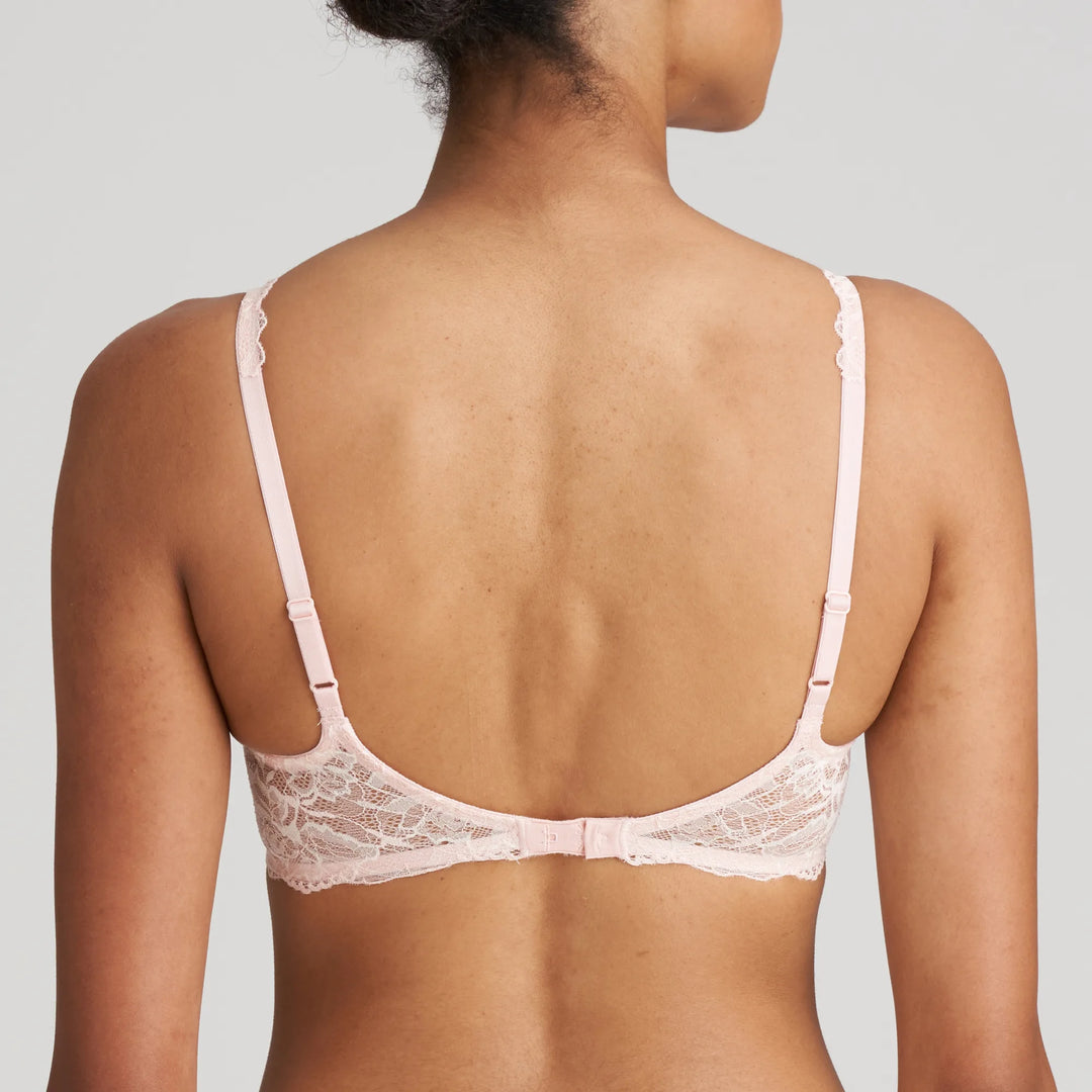 Marie Jo Manyla Padded Heart Shape Bra in Pearly Pink