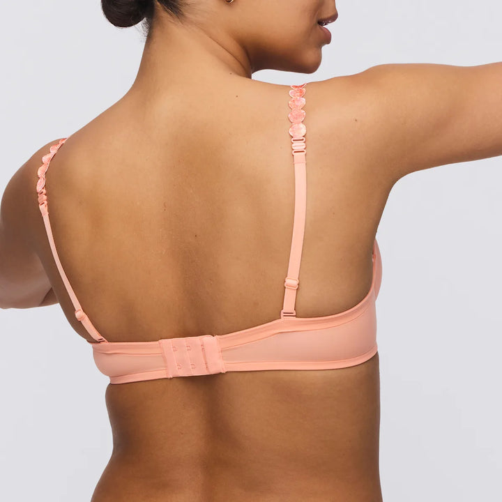 Marie Jo Tom Padded Heart Shape Bra in Papaya Smoothie