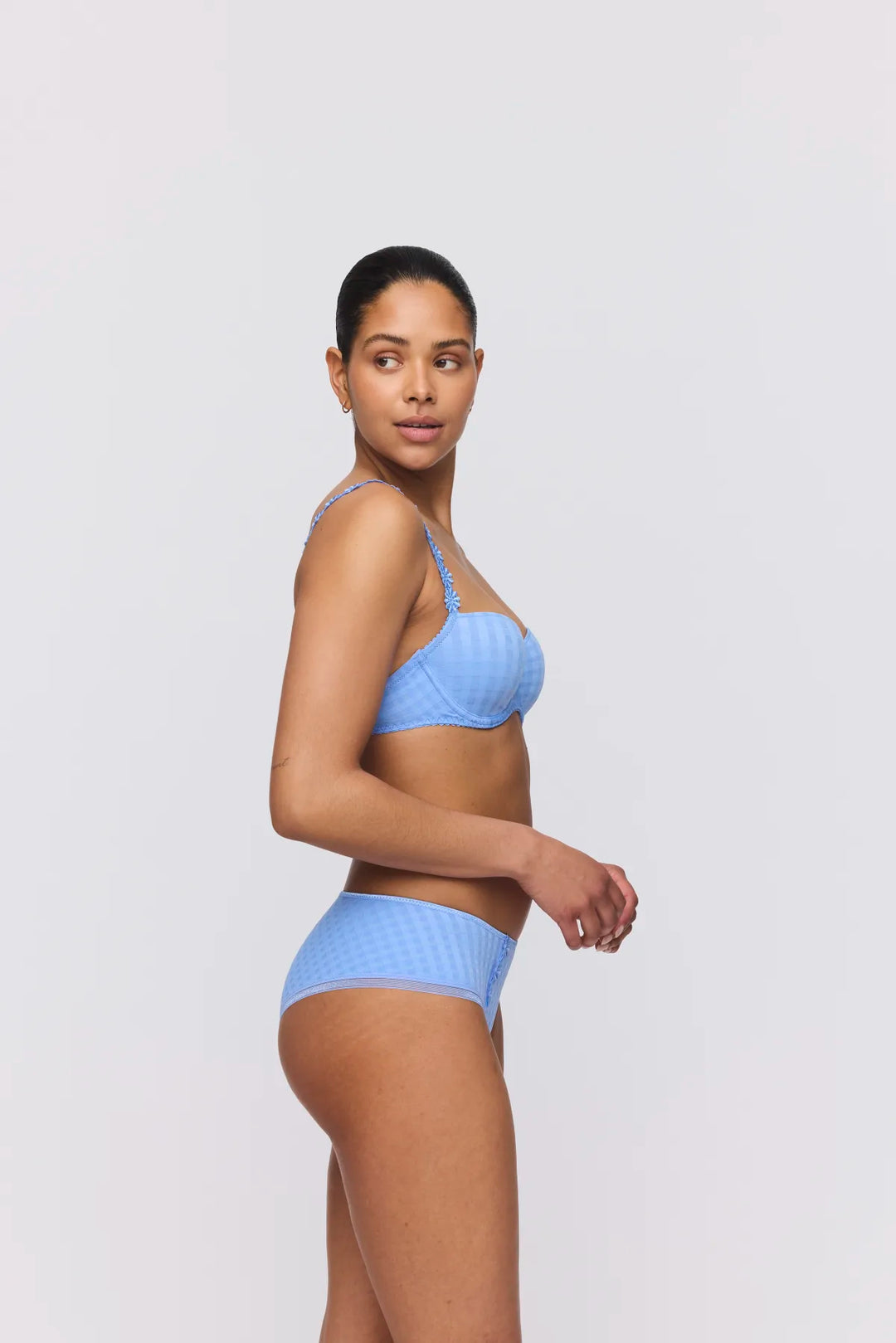 Marie Jo Avero Padded Balcony Bra in Santorini Blue