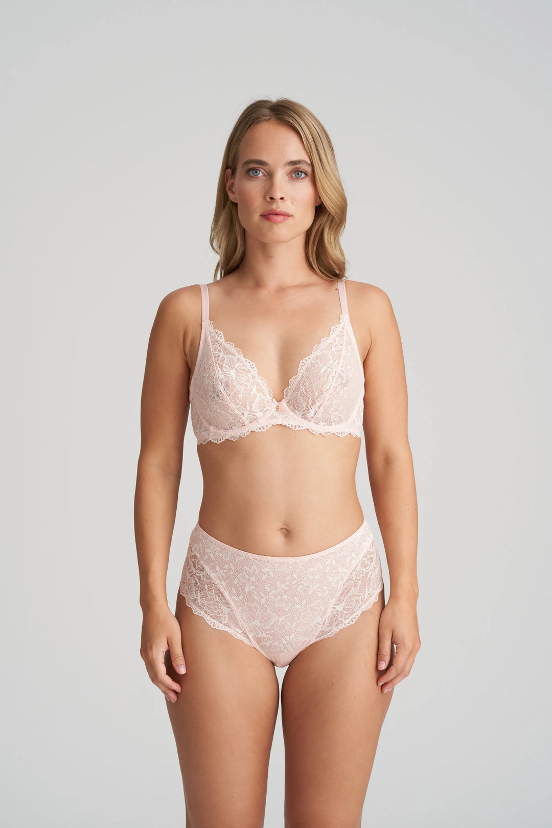 Marie Jo Manyla Plunge Bra in Pearly Pink