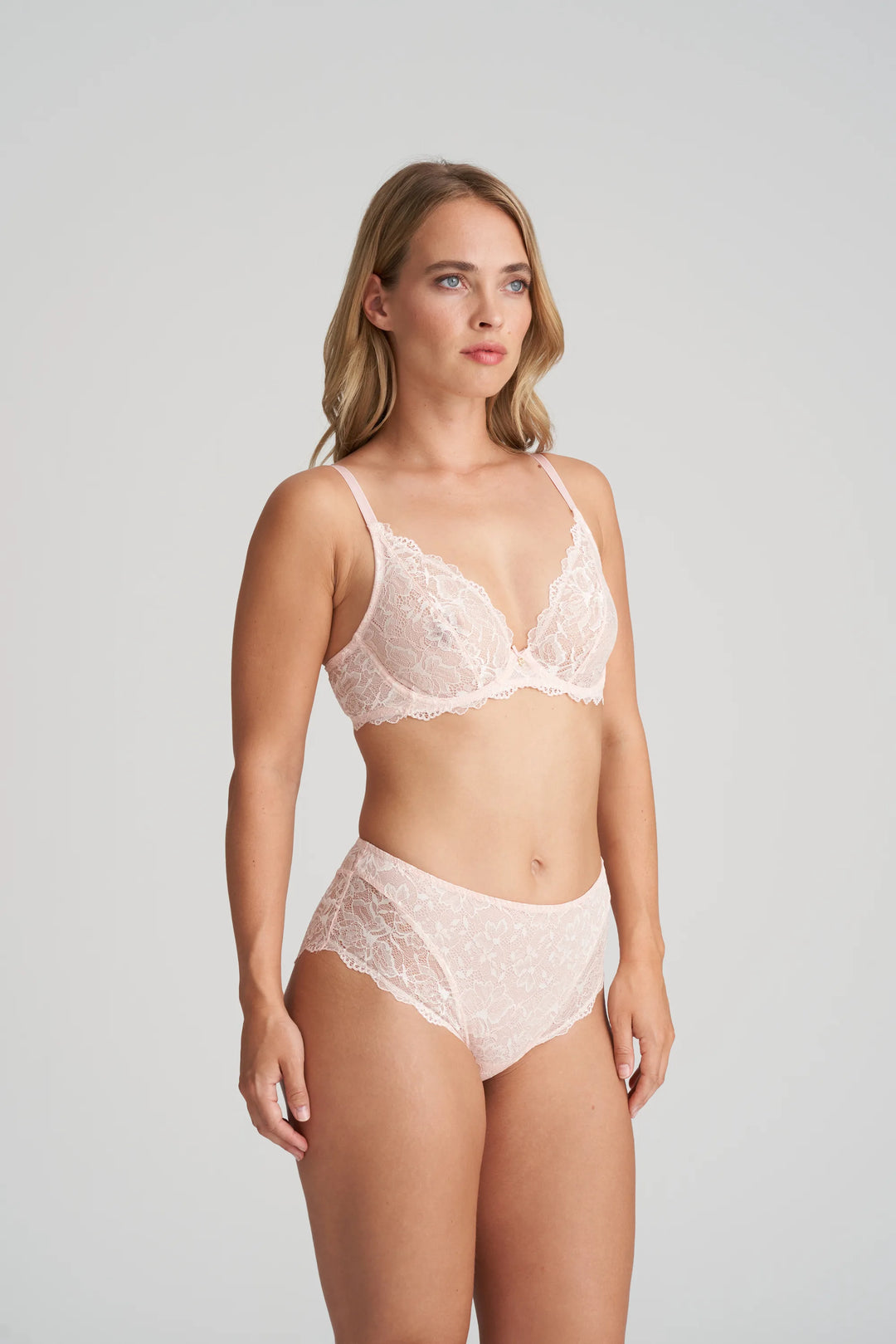 Marie Jo Manyla Plunge Bra in Pearly Pink