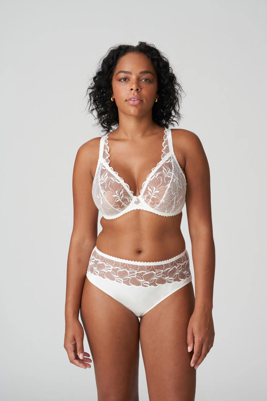 Prima Donna Springdale Plunge Bra in Natural