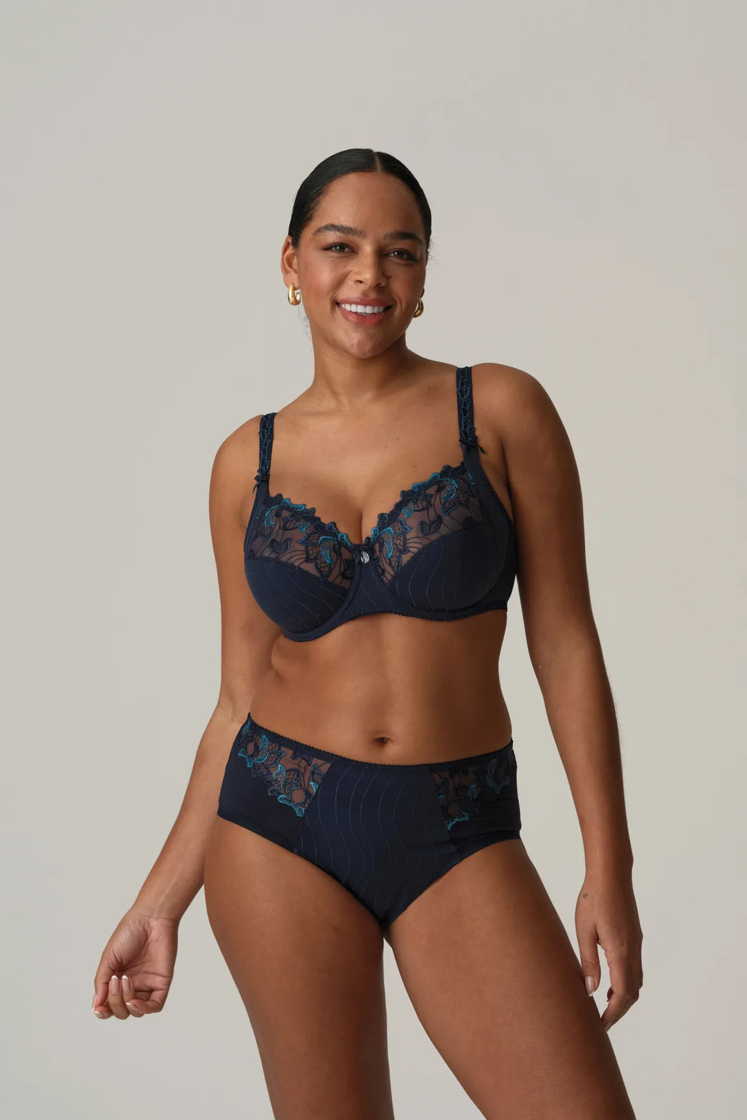 Prima Donna Deauville Full Cup Bra B - E Cup in Velvet Blue