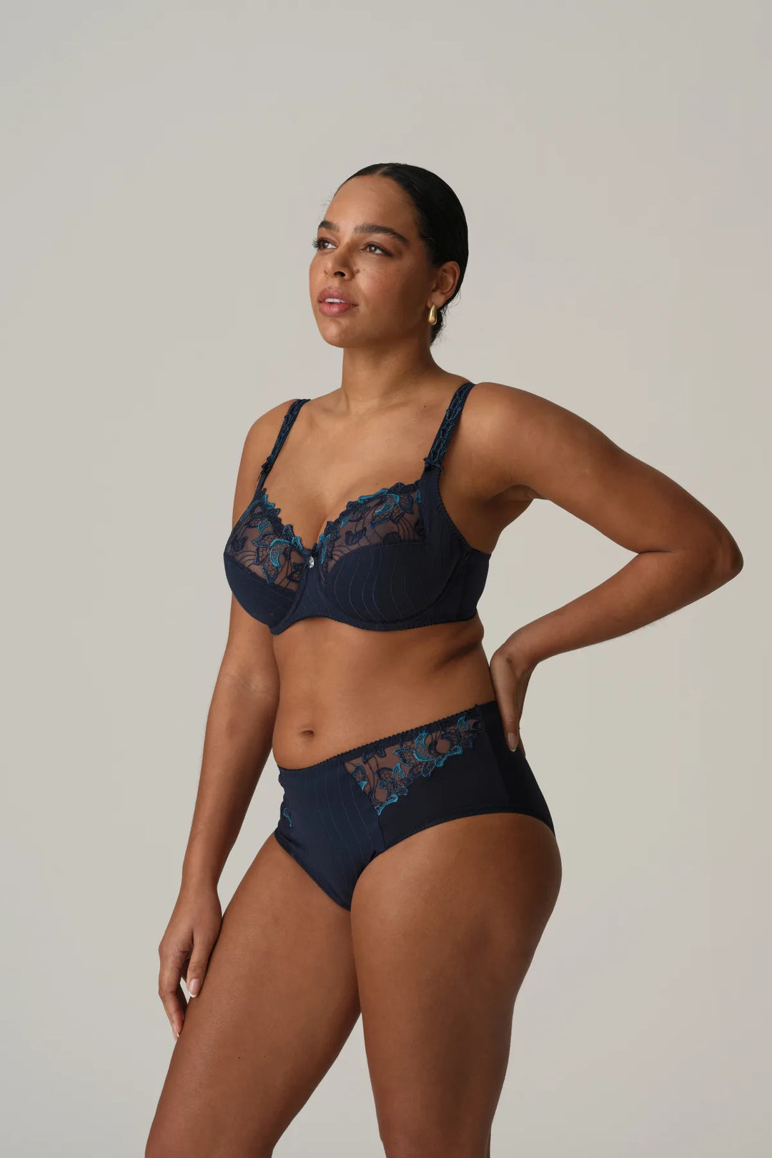 Prima Donna Deauville Full Cup Bra B - E Cup in Velvet Blue