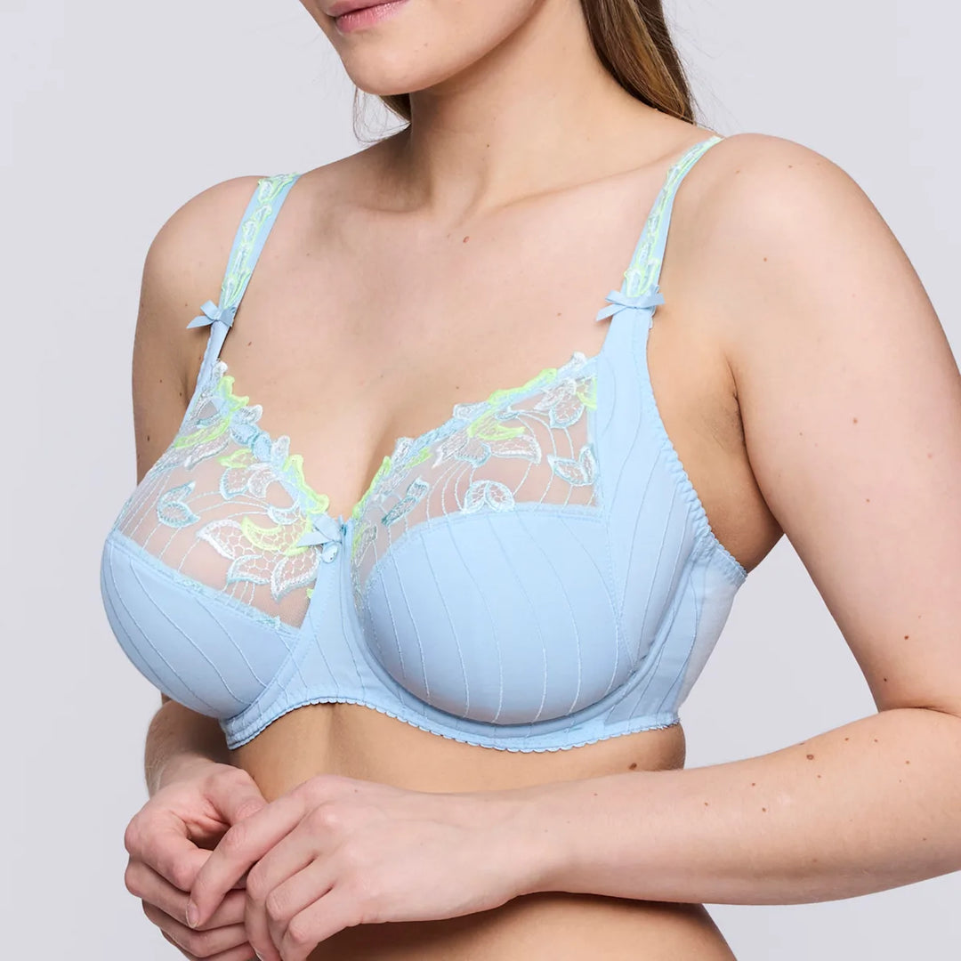 Prima Donna Deauville Full Cup Bra B - E Cup in Milky Blue