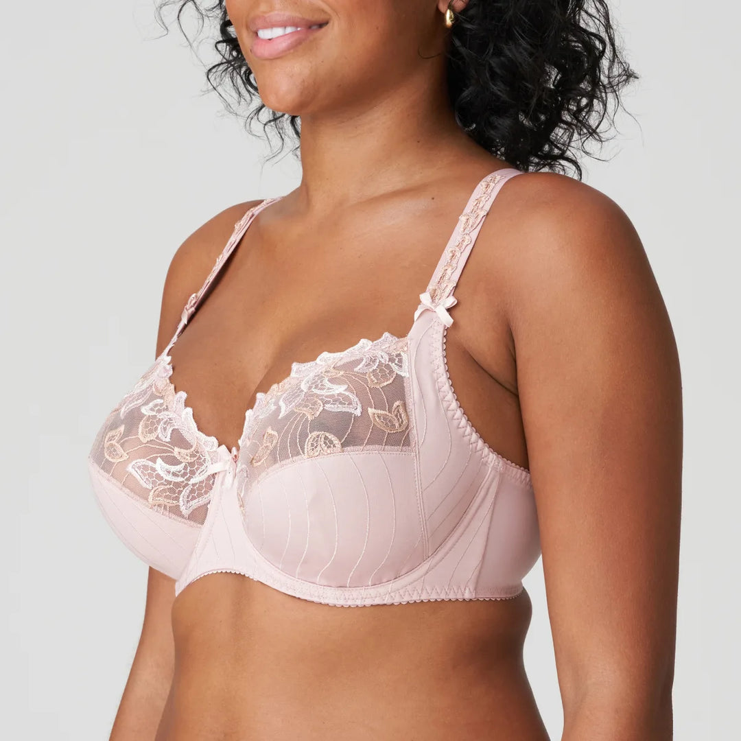 Prima Donna Deauville Full Cup Bra F - H Cup in Vintage Pink