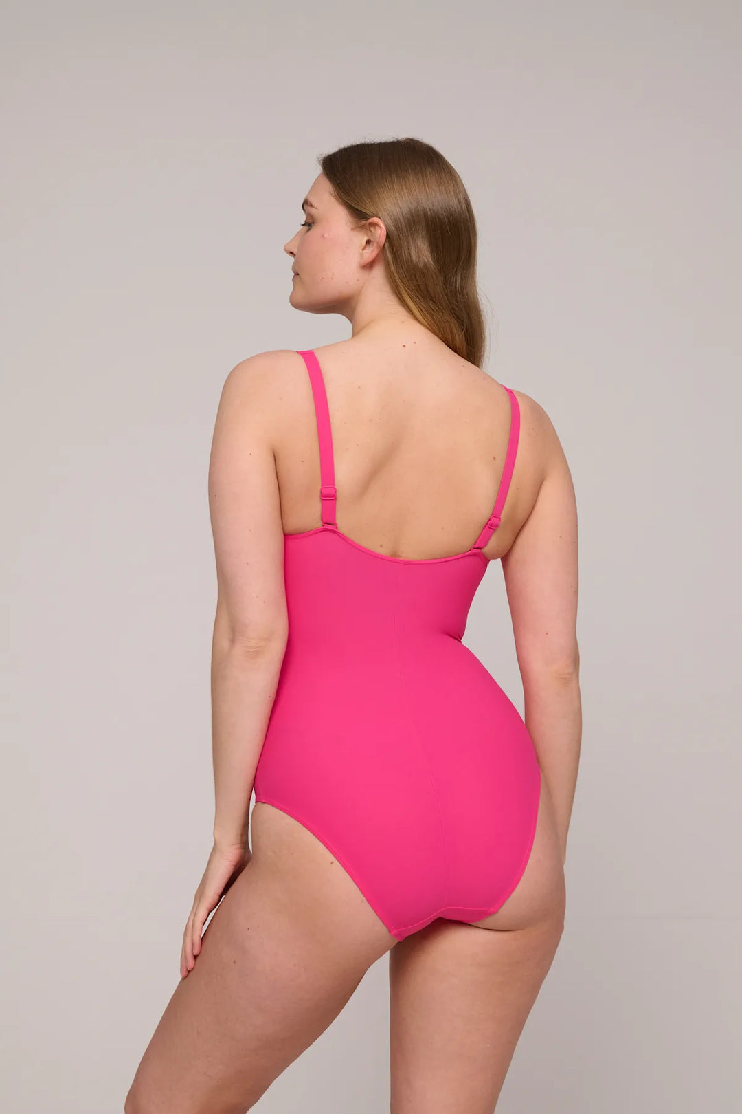 Prima Donna Swim Aswan Plunge Swimsuit in Dragon Fruit