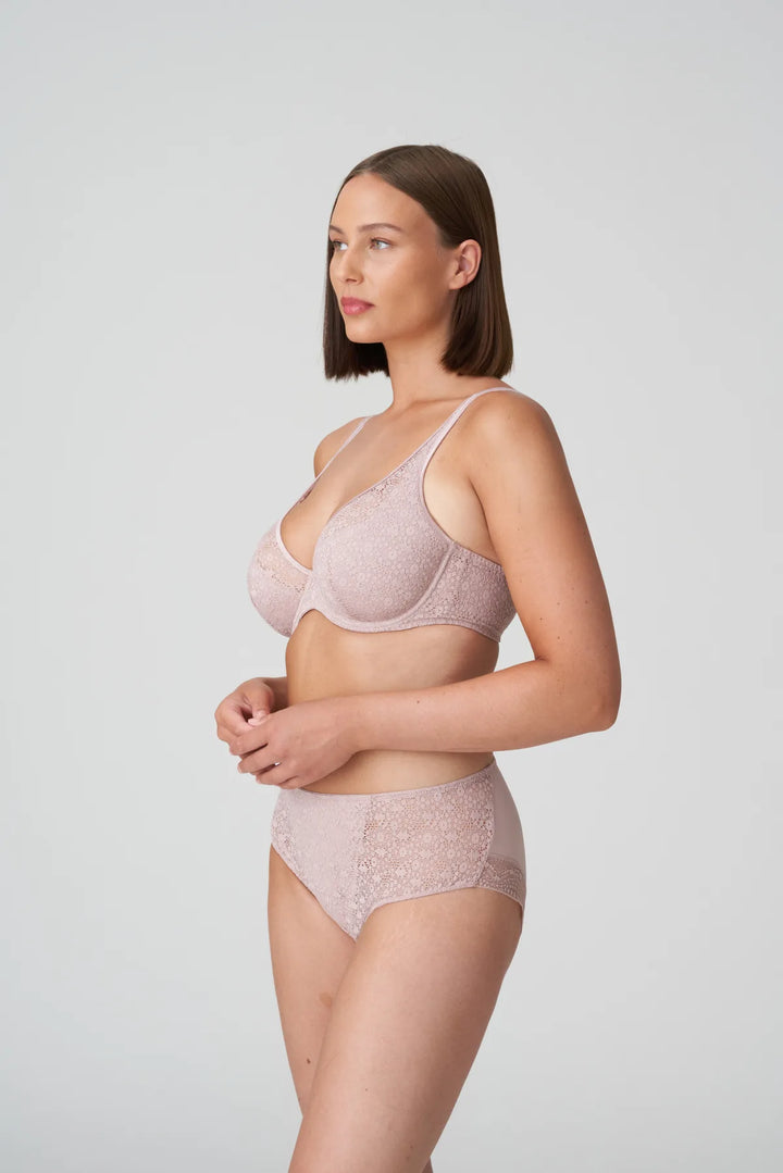 Prima Donna Twist Epirus Half Padded Plunge Bra in Bois de Rose