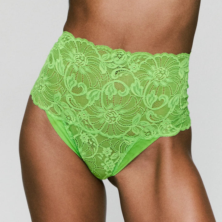 Sarda Shavonne Full Brief in Bright Green