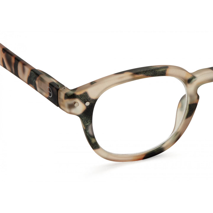 Izipizi #C The Retro Reading Glasses Light Tortoise