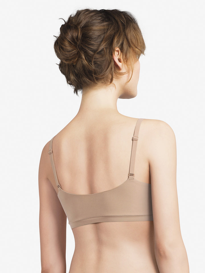 Chantelle Soft Stretch Padded Bralette in Nude